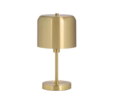 Vintage Gold Metal Table Lamp