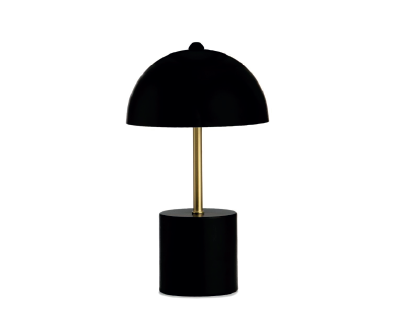 Black Metal Industrial Table Lamp