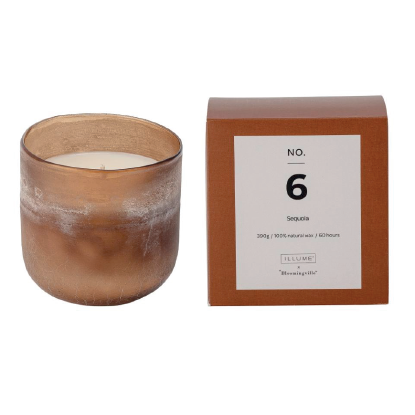 Sequoia Scent Candle, Brown, Wax 390G - 60 Hour - Gift Box