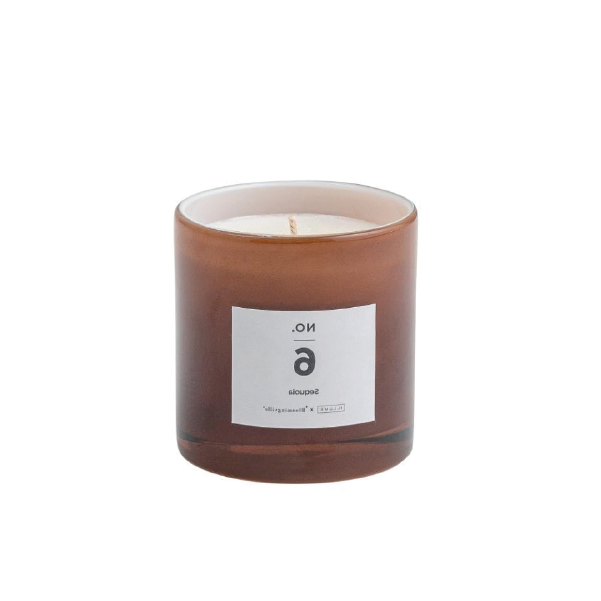 Sequoia Scent Candle, Brown, Wax 200 G. - 50 Hour