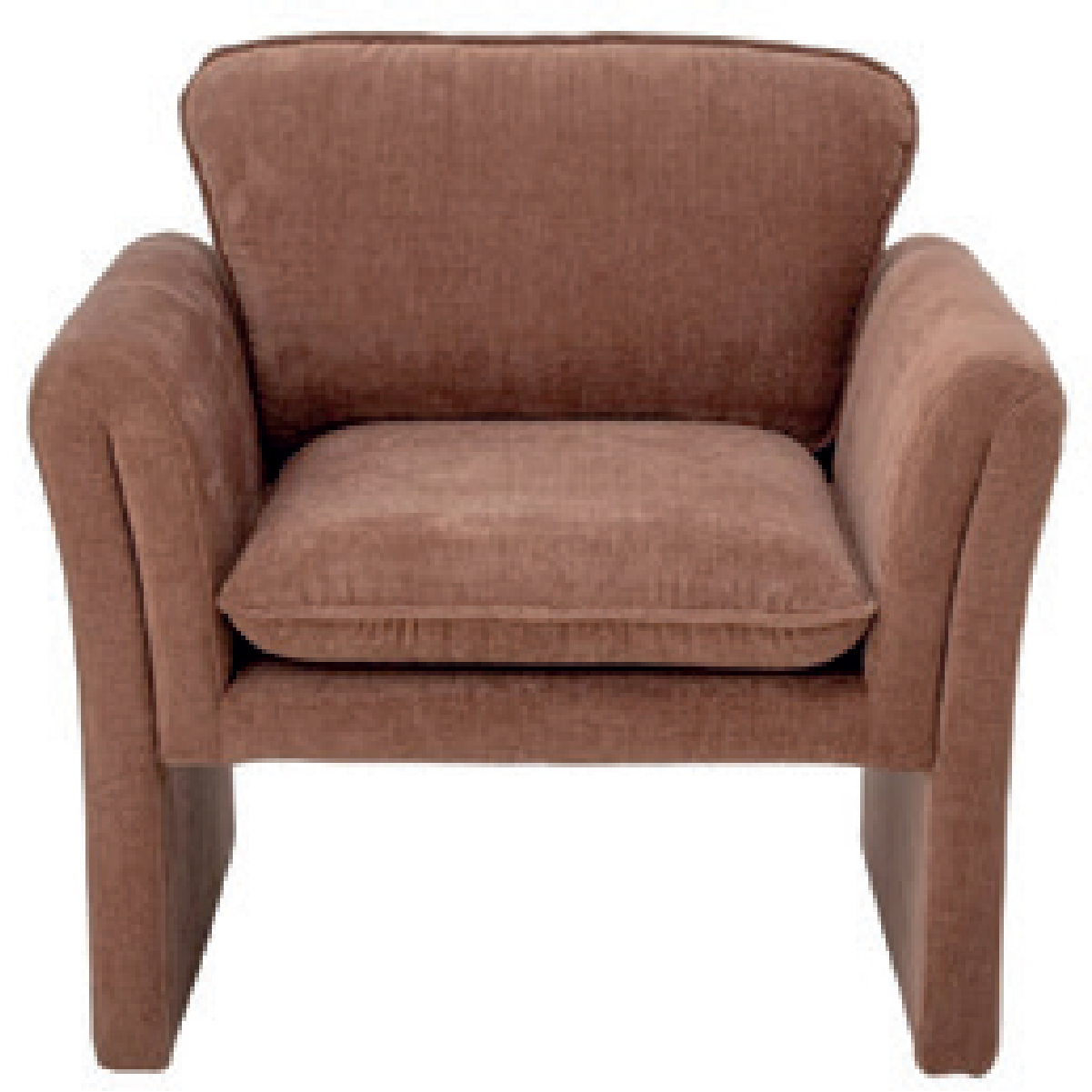 Paseo Lounge Chair, Brown, Polyester