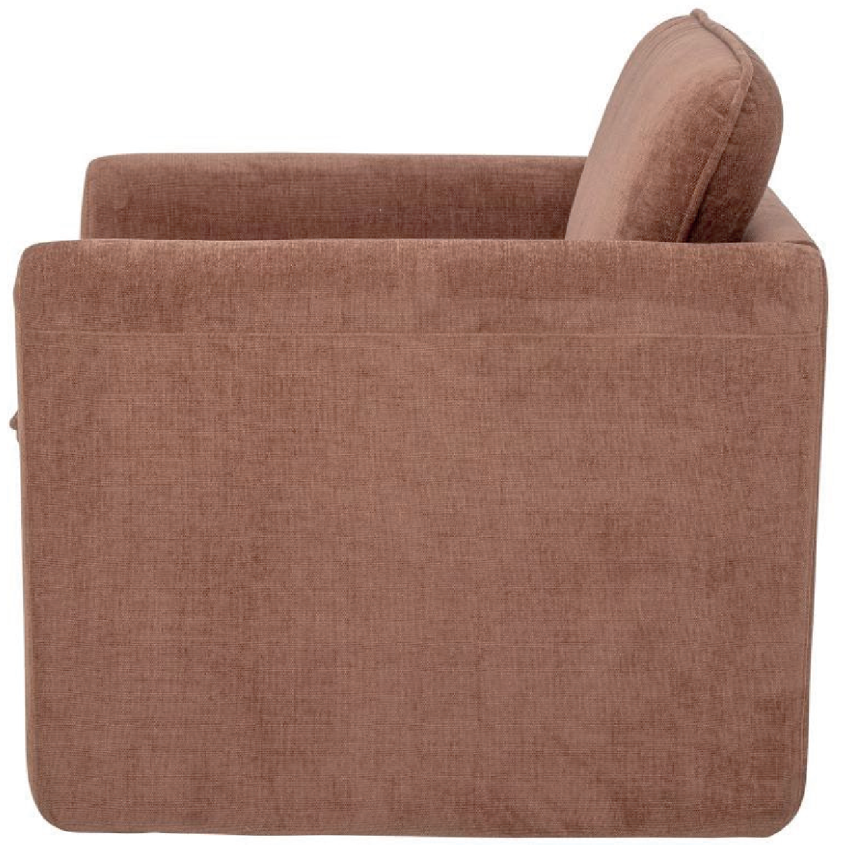 Paseo Lounge Chair, Brown, Polyester