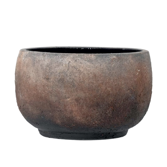 Thira Deco Flowerpot Brown Terracotta