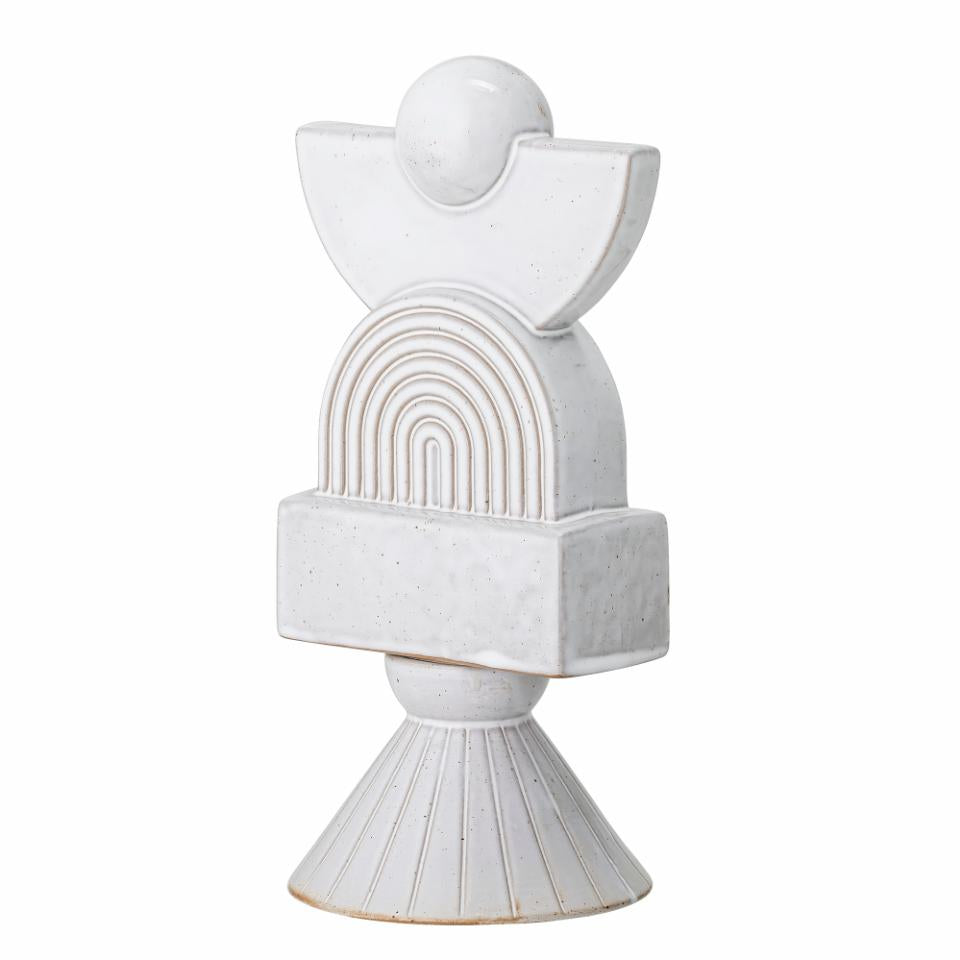 Beatrice Deco,  White, Stoneware