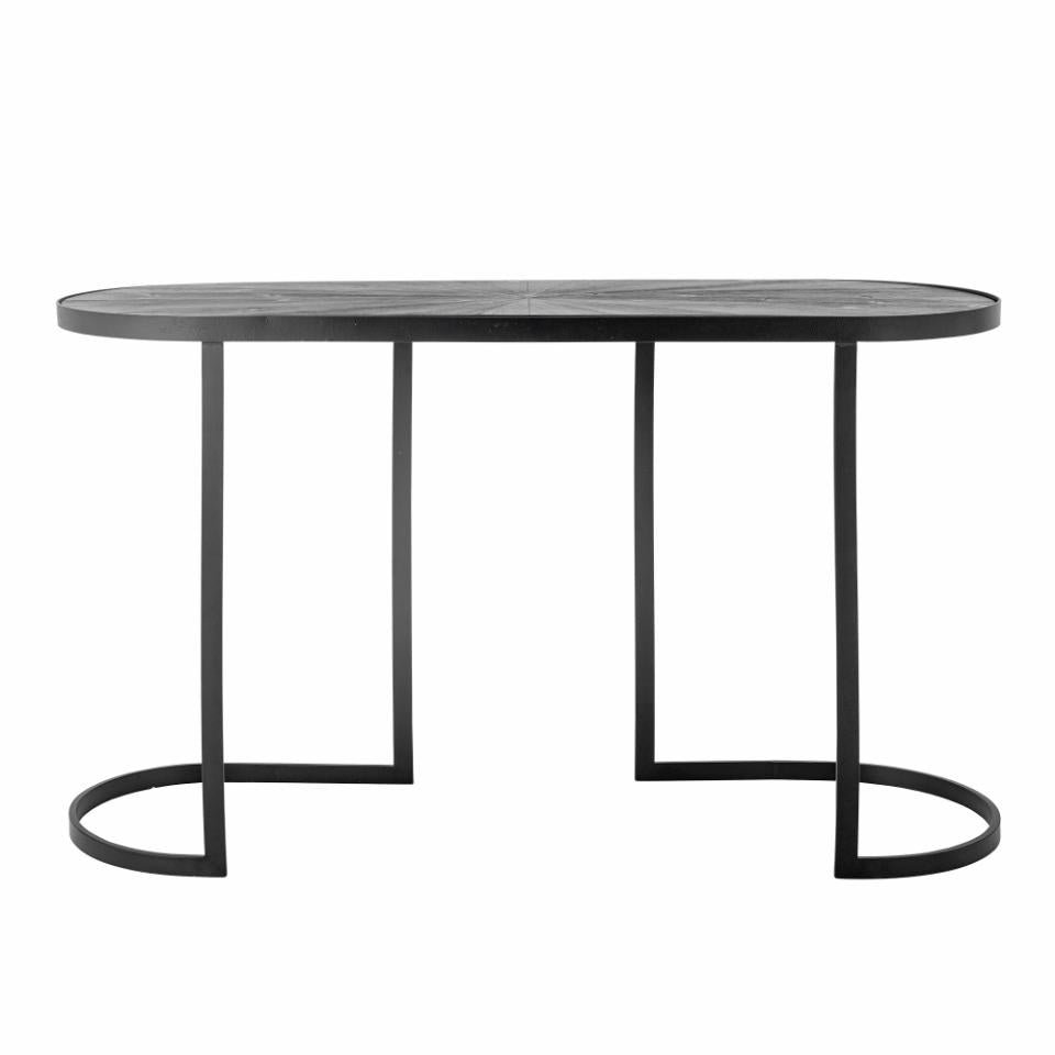 Carter Console Table, Black, Firwood