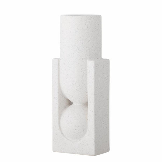 Salome Vase,  White, Stoneware